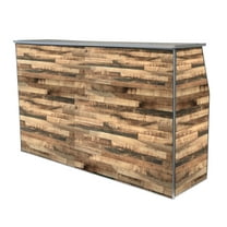 TentandTable Portable Folding Bar, Driftwood, 72"