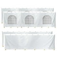 thumbnail image 1 of TentandTable TentandTable Party Canopy Tent Blockout Sidewall Kit, 30' x 30' - 8 Foot Tall, 1 of 8