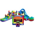 thumbnail image 1 of TentandTable Rainbow Commercial Inflatable Trio, 1 of 8