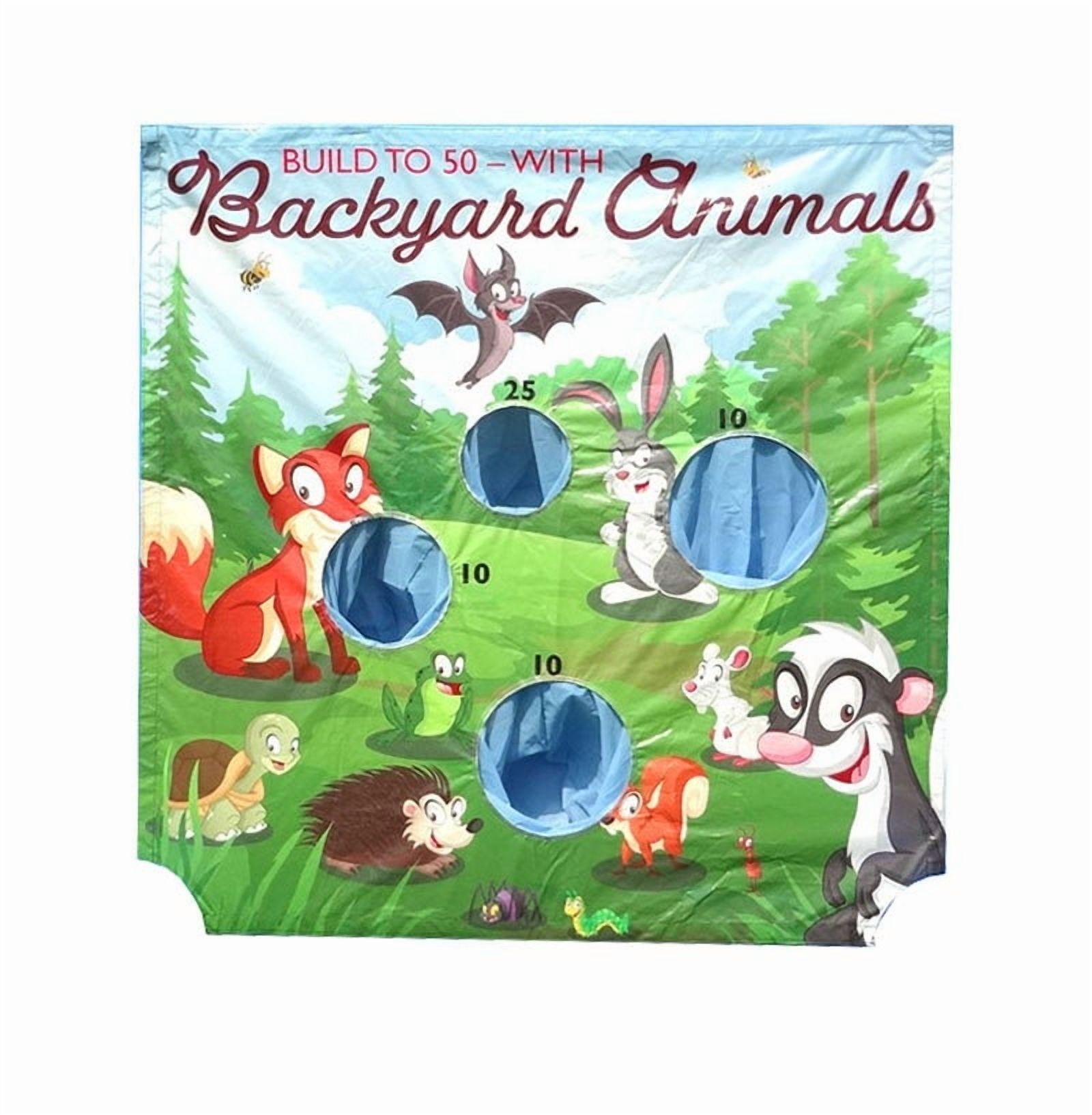 TentandTable Replacement Inflatable Frame Game Panel Only, Backyard Animals