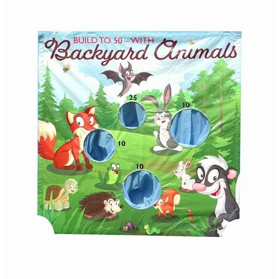 TentandTable Replacement Inflatable Frame Game Panel Only, Backyard Animals
