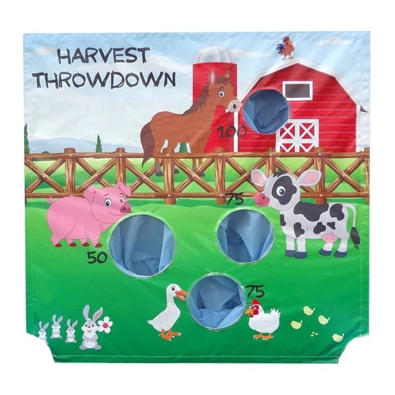 TentandTable Replacement Inflatable Frame Game Panel Only, Harvest Throwdown