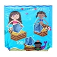thumbnail image 1 of TentandTable Replacement Inflatable Frame Game Panel Only, Mermaid Treasure, 1 of 3