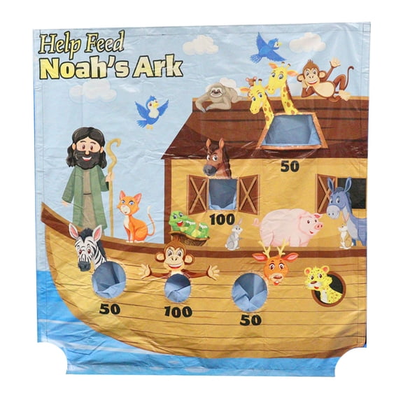 TentandTable Replacement Inflatable Frame Game Panel Only, Noah's Ark
