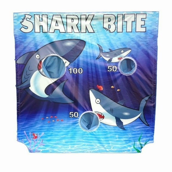 TentandTable Replacement Inflatable Frame Game Panel Only, Shark Bite