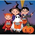 thumbnail image 1 of TentandTable Replacement Inflatable Frame Game Panel Only, Trick or Treat, 1 of 3