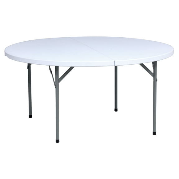 TentandTable Round Plastic Table, 60 in