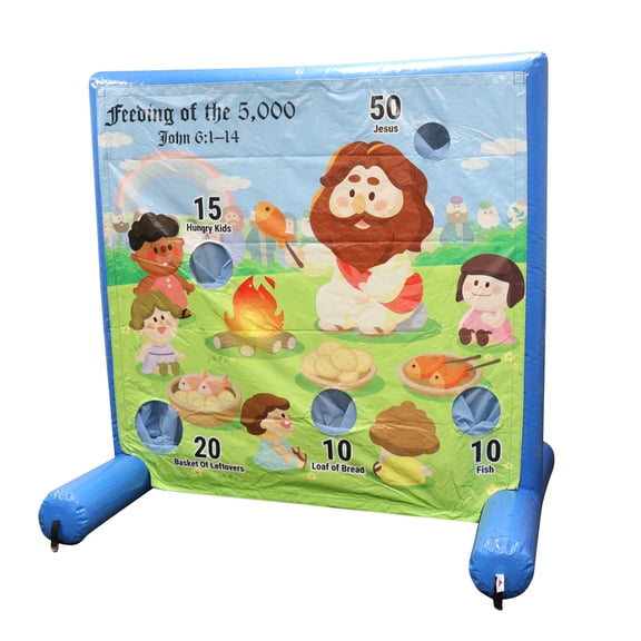 TentandTable Sealed Air Inflatable Frame Game Loaves and Fishes
