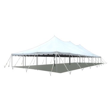 TentandTable Sectional Outdoor Wedding Event Party Canopy Tent, White Waterproof, 30 ft x 80 ft