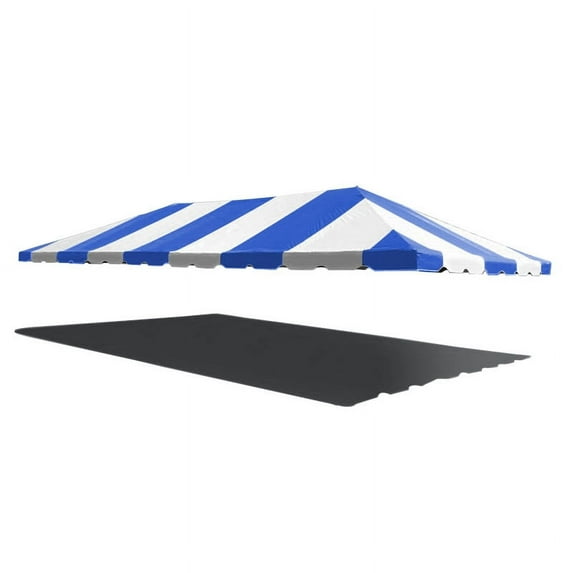 TentandTable West Coast Frame Outdoor Canopy Tent, Top Only, Blue, 20 ft x 30 ft