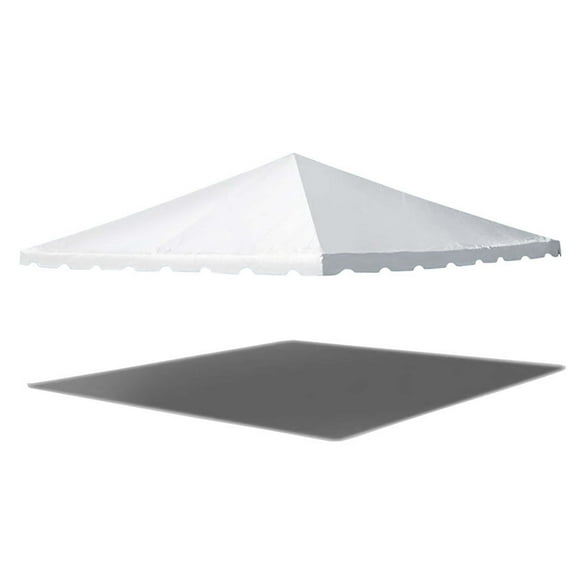 TentandTable West Coast Frame Outdoor Canopy Tent Top Only, White, 15 ft x 15 ft