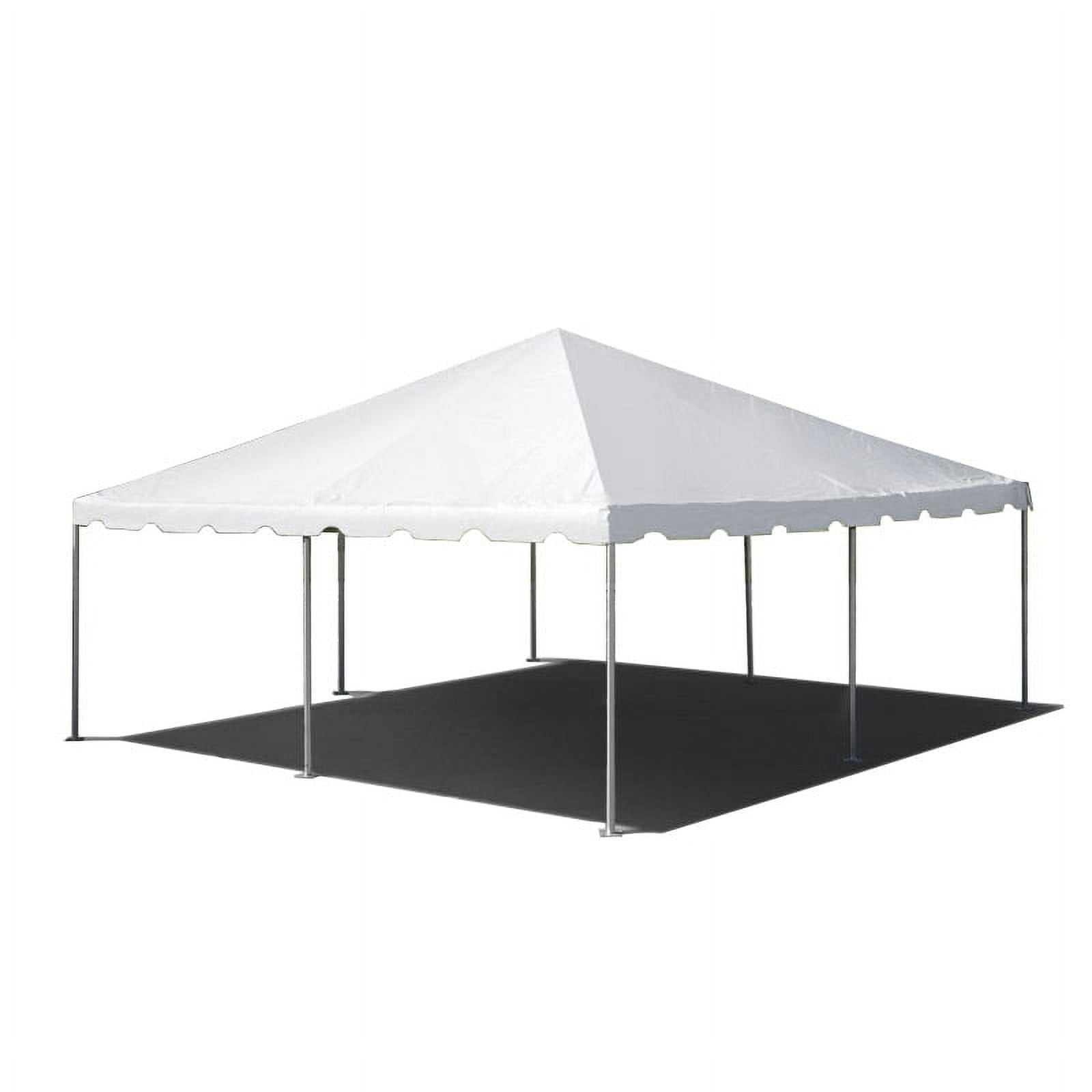 White Translucent Canopy TentandTable West Coast Frame Outdoor Canopy Tent, Translucent White ...