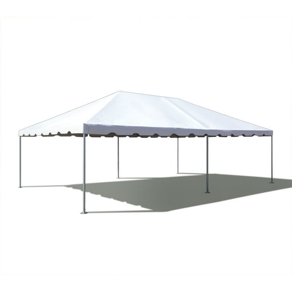 TentandTable West Coast Frame Outdoor Canopy Tent, White, 15 ft x 30 ft