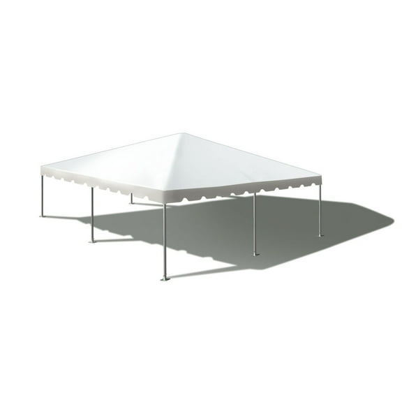 TentandTable West Coast Frame Outdoor Canopy Tent, White Sectional Top, 30 ft x 30 ft