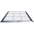 thumbnail image 1 of TentandTable White Sparkle Portable Commercial Dance Floor - Indoor & Outdoor, 27 ft x 27 ft, 1 of 8