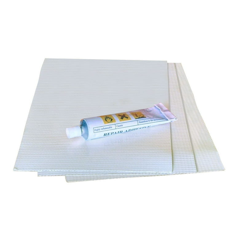 TentandTable White Vinyl Tent Patch Kit, 6 in x 6 in