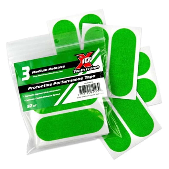 Tenth Frame Protective Performance Tape Medium Pack of 32 - Green