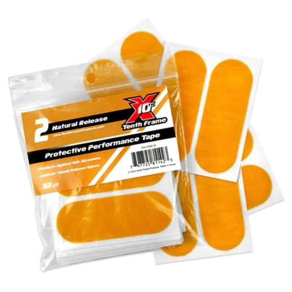 Tenth Frame Protective Performance Tape Natural Pack of 32 - Gold