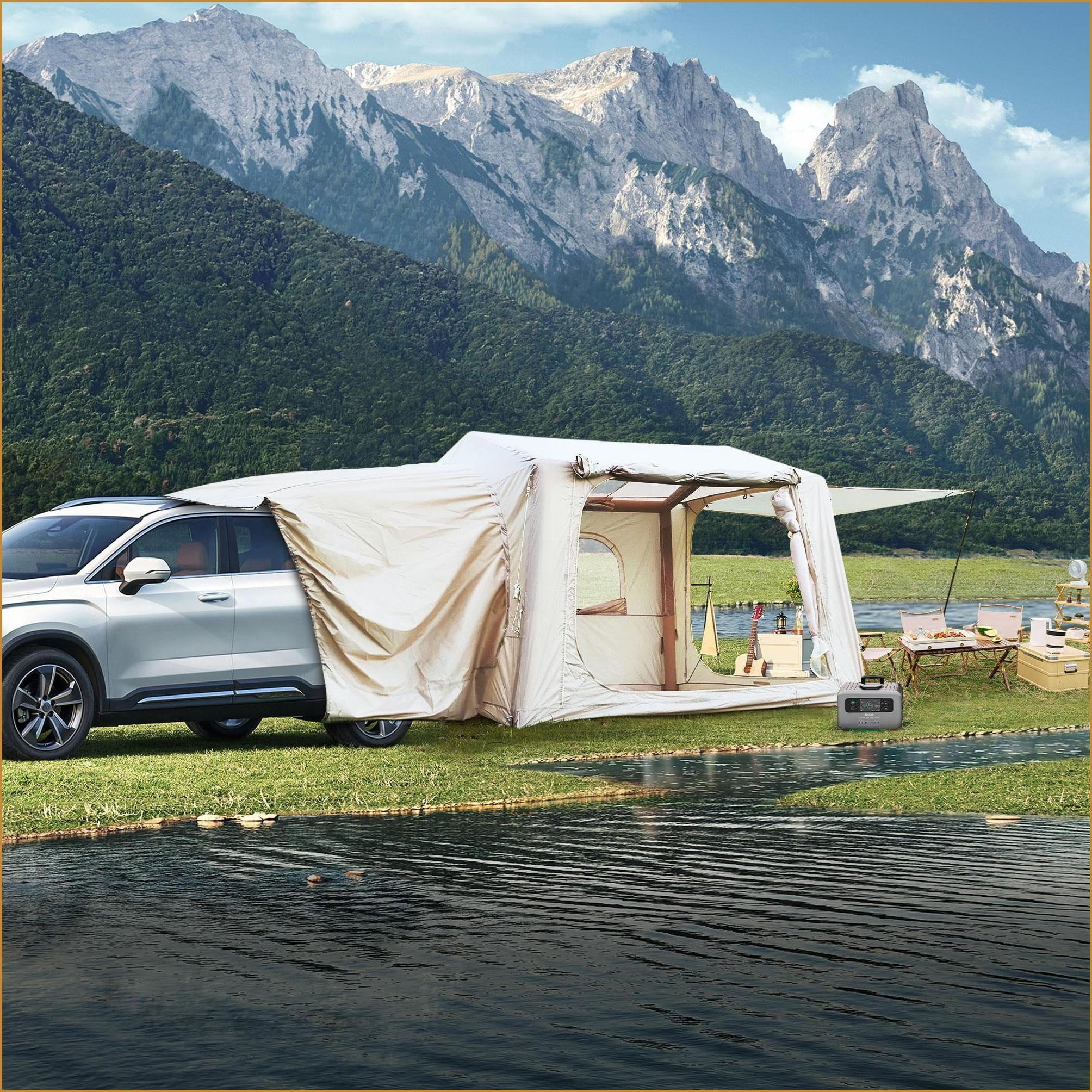 Tents | Tienda de Campaña | 4-6 Person 4 Season Inflatable Tent for Camping Tailgating | oxford fabric