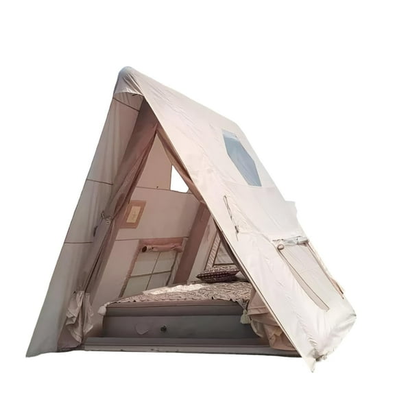 Tentspaces - Inflatable Tents for Camping | Glamping Tent | Blow Up Tent | Lightweight | Quick Assembly | Included Air Pump, Ground Pegs, Ropes, and Repair Package | 3 Person (Robin2300)