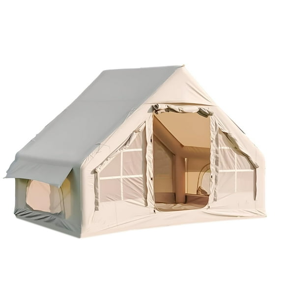 Tentspaces - Inflatable Tents for Camping , Glamping Tent, Blow Up Tent, Lightweight, 3 Person (Regina 3200)