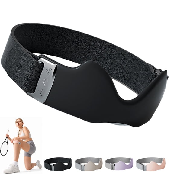 Tenvic Knee Strap for Pickle Ball, Tenvic Knee Strap, Figure-8 Internal Padding with 360-Degree Comprehensive Wrapping, Breathable Non-slip Silicone Design, Adjustable Size, Ideal for Sports Use