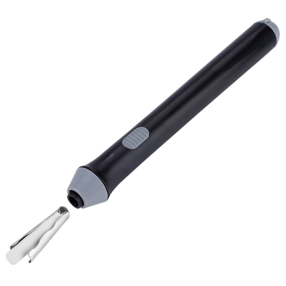 Tenwin Electric Battery Operated Automatic Pencil Eraser with Eraser Refills (6.8 inches / 17.3 cm) - Black