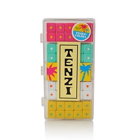 Tenzi Select - The Fast-Paced Dice Rolling Game in Fun Patterns - Tropi-Colors