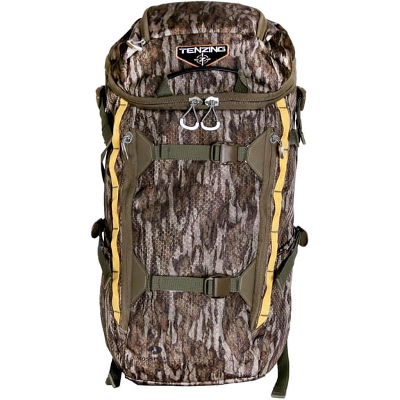 Tenzing 1500 Daypack in Mossy Oak Bottomland – 1,500 Cubic Inches Honeycomb Ripstop Poly Oxford, TZGTNZW1500