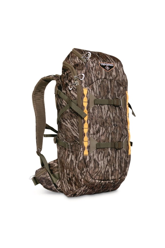2300 Whitetail Daypack, Mossy Oak Bottomland Camo, 300-denier Ripstop, Hydration Compatible TZGTNZW2300