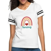 Tenzing Vintage Boho Rainbow Women's Vintage Sport T-Shirt