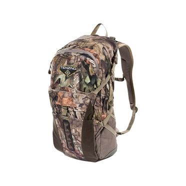 Tenzing Outdoors Voyager Hunting Pack – 2,500 cu in Lightweight Backpack with High Airflow Suspension, Oversized Side Zippers, Shove-It Compartment, Molded Straps & Removable Waist Belt