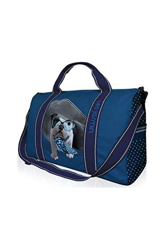 Weekend Traveler Bag Duffel Gym Croisette Navy Blue,