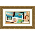 thumbnail image 1 of Teo, Vals Perelli 14x9 Gold Ornate Wood Framed with Double Matting Museum Art Print Titled - Aventure, 1 of 4