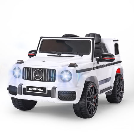 Teoayeah 12Volt Licensed Mercedes-Benz G63 Car for Kids Ride on Toy, Electric Ride on Car with Remote Control, 2+1 Speed, Ideal Gift for Kids