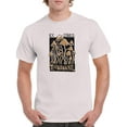 thumbnail image 1 of Teonanacatl Stencil Art T-Shirt Men -Image by Shutterstock, Male 5X-Large, 1 of 4