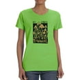 thumbnail image 1 of Teonanacatl Stencil Art T-Shirt Women -Image by Shutterstock, Female XX-Large, 1 of 4