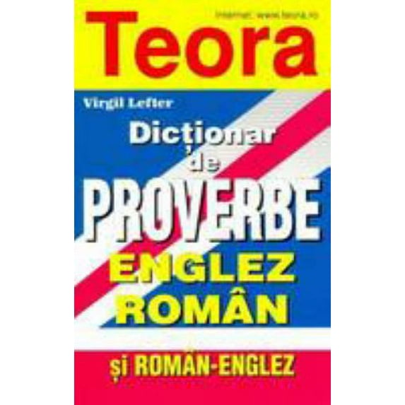 Pre-Owned Teora English-Romanian and Romanian-English Dictionary of Pr (Paperback) 9732002298 9789732002292
