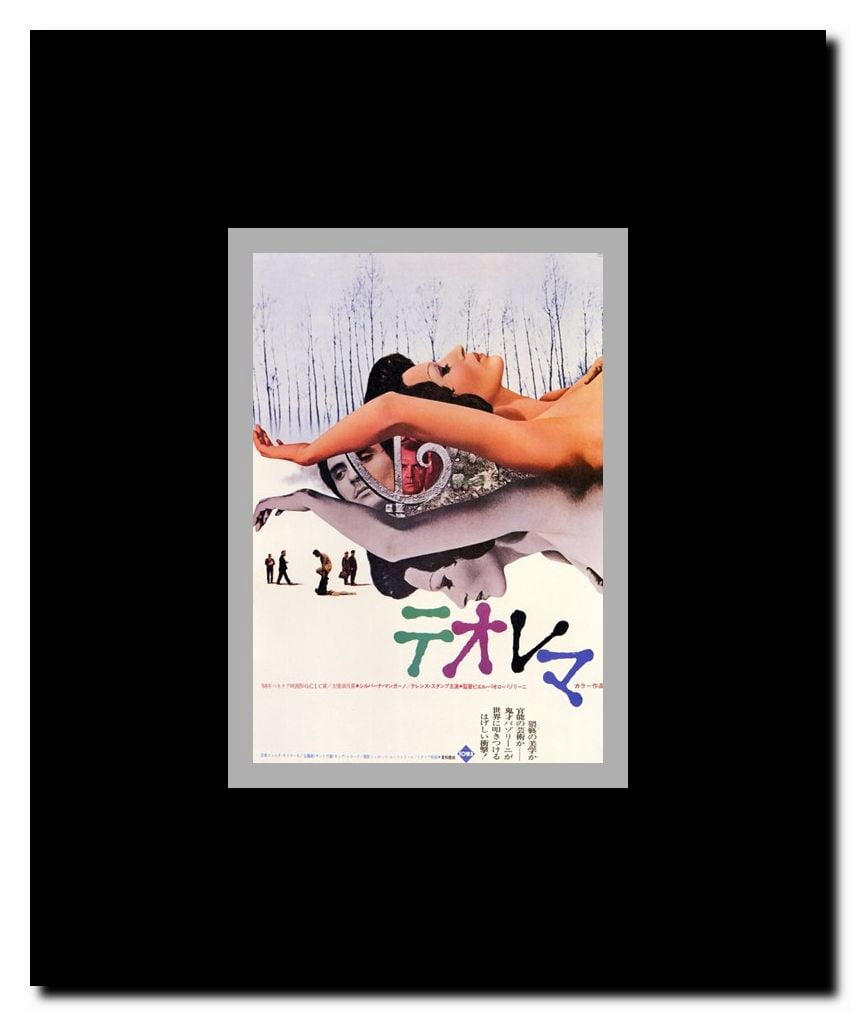 Teorema Framed Movie Poster