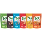 Teos Nutri Pops Roasted Makhana Snacks, Cheesy Pizza, Piri Piri, Tangy Pickle, Cream & Onion, Salt & Pepper And Tomato Twist, Tasty, Healthy & Crispy