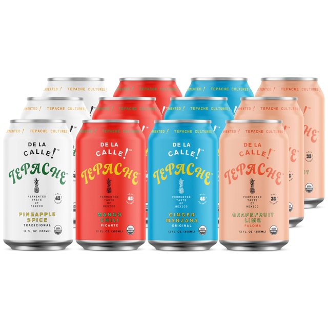 Tepache Naturally Fermented Pineapple Beverage, Antioxidant Rich