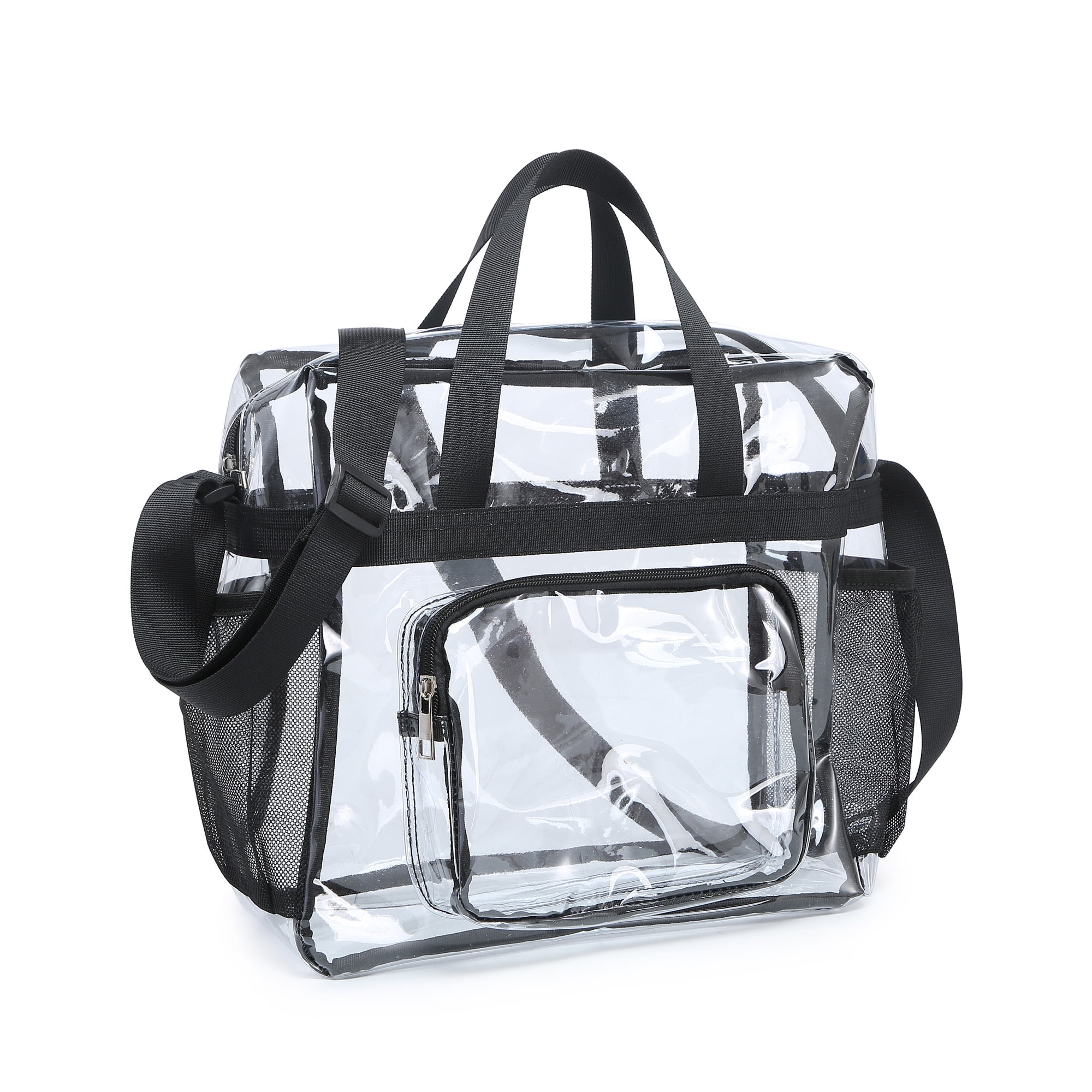 Tepilte Clear Tote Handbag Extra Large Crossbody Bag for Sports Concert