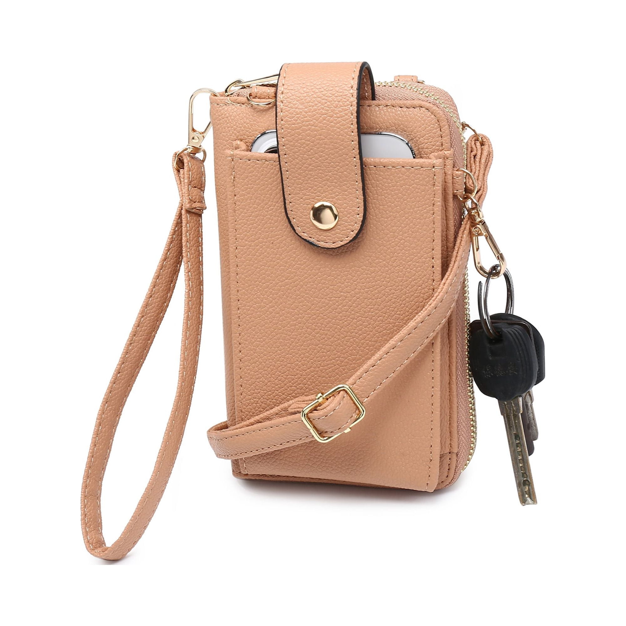 Tepilte Crossbody Wallets for Women Cell Phone Purse Bag RFID Blocking Card Holder Clutch Leather Walmart Business Supplies