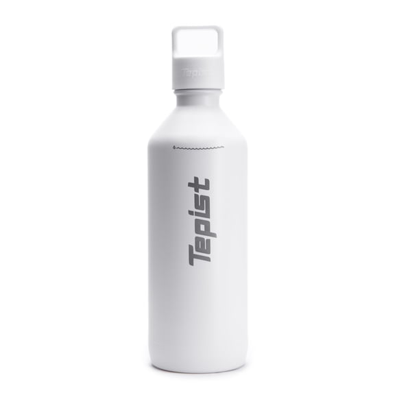 Tepist ThirtyO 30oz Stainless Steel Vacuum Bottle for Sodastream Machines – White