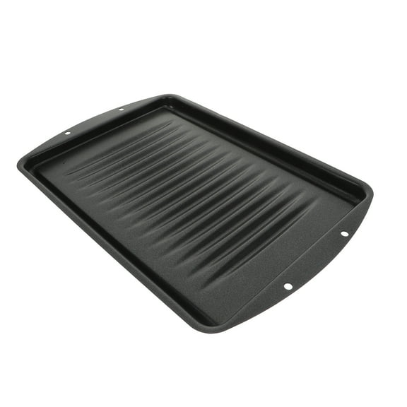 Nonstick Teppanyaki Grill Pan for Roasting, Frying, Baking, Stove Cooking - Ideal for Burgers, Bacon, Camping Iron Plate
