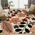 thumbnail image 1 of Teppich Homes Floral Luxury Under Your feet Contemporary Area Rug, 7' x 10', Flame Resistant, 1 of 10