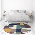 thumbnail image 1 of Teppich Homes Geometric Luxury Under Your Feet Contemporary Area Rugs, 9' x 9', Fade Resistant, 1 Count, 1 of 6