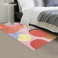 thumbnail image 1 of Teppich Homes, Handmade 8x13 Pink Wool Carpet - Soft Tufted Area Rug for Living Room and Bedroom, 1 of 10