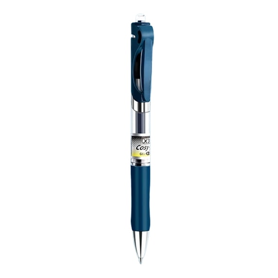 Tepsmf 0.5mm Push-Button Gel Pen Smooth Quick-Drying Ink Pens for Women Men For Writing Journaling Office School Home & Work Supplies Blue