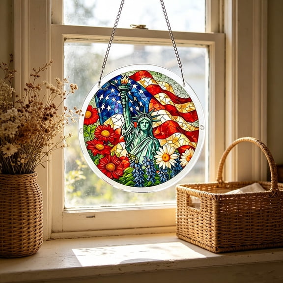 Tepsmf Acrylic Puzzle Pendant Sunshade Window Hanging Plates